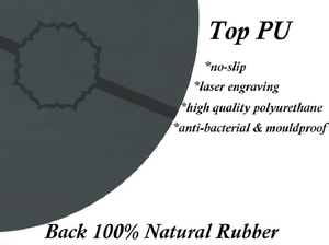 Tapete de Yoga MD Eco Cork de 183 cm, Rectangular, Antideslizante, Resistente a las Manchas, Plegable, con Correa de Transporte para Yoga, Pilates, Ejercicios en Casa y Estiramiento - Product Image 5