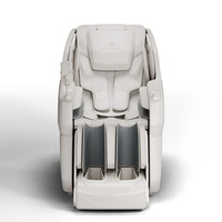 Fauteuil de massage pliable portable pour le corps entier, massage simulé par la main humaine 4D, conception avec airbag, expédition le lendemain depuis l'entrepôt américain