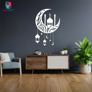 UNIART Mevlana Rumi vorticoso derviscio arabico decorazione della parete musulmana decorazioni per la casa islamiche in metallo arte della parete - Product Image 2