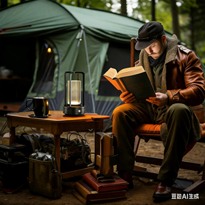 Lámpara LED Nocturna Recargable por USB con Control Táctil, 3 Temperaturas de Color, Luz de Ambiente para Camping, Bar, Linterna y Uso en Mostrador - Product Image 6