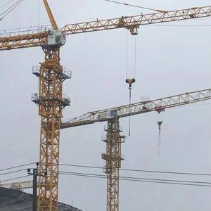 Grúas Torre de Bajo Precio y Buena Calidad al por Mayor, Pluma Larga de 70m, Carga Máxima de Elevación de 12 Toneladas, Marca China - Product Image 2
