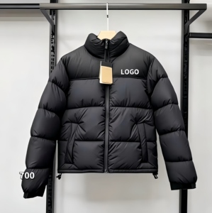Giacca Imbottita di Design Lussuoso 1996 <span class=keywords><strong>North</strong></span> con Logo Ricamato Personalizzato, Vintage Unisex, Impermeabile e Antifreddo, Cappotto Invernale - Product Image 2
