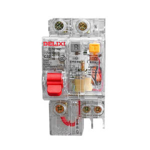 Delixi DZ47TRLE Miniature 4P+1P <b>Circuit</b> <b>Breaker</b> with 32A/40A/63A Residual Current Protection Transparent 1P+N 30mA - Product Image 1