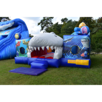 Finding Nemo Bouncer, Gorila inflable, Ocean Themed Kids Casa de rebote inflable para juegos al aire libre y fiestas
