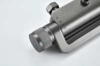 Système de colonne de douche thermostatique apparente en laiton chromé de style britannique avec mitigeur et robinets pour salle de bain