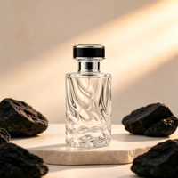 Botol Parfum Kaca Transparan Grosir 15 Tutup Sekrup 50 ml Penjualan Laris Lintas Negara Botol Parfum Nakedbottle