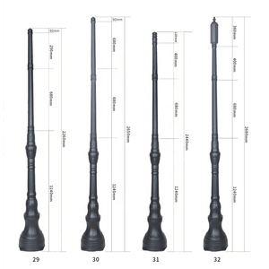 Die Casting Nhôm Trang Trí Ngoài Trời Led Năng Lượng Mặt Trời Vườn Ánh Sáng Cực - Product Image 6