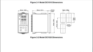 Honeywell kỹ thuật số điều khiển nhiệt độ DC1040CR-302000-E - Product Image 6