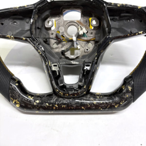 Volante de Fibra de Carbono Forjado para <span class=keywords><strong>VW</strong></span>/Volkswagen Golf 8 MK8 Passat Touareg Tiguan Polo GTD MK7 MK6 R-Line CC Jetta - Product Image 4
