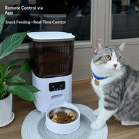 Nouvel distributeur automatique intelligent de nourriture, dispositif d'alimentation à portions contrôlées, système de voix et vidéo à distance, bol pour chien de grande capacité