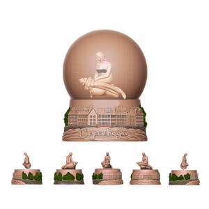 Hình ảnh nhựa trang trí tuyết bóng tùy chỉnh Quả Cầu Tuyết Quả cầu tuyết - Product Image 4