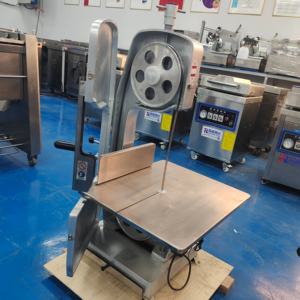 Новая автоматическая мясорезка RuiCheng из нержавеющей стали с регулируемой толщиной нарезки, съемным лезвием, производительностью 500-600 кг/ч, 220В/380В - Product Image 4