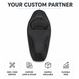 <span class=keywords><strong>เบาะ</strong></span>มอเตอร์ไซค์รุ่น <span class=keywords><strong>PCX</strong></span> 160/150/125 รุ่น Muscle ทรงกล้ามเนื้อ นั่งสบาย พร้อมพนักพิงหลังสำหรับคนขับ แบบปรับแต่งได้ - Product Image 5