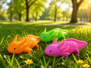 Juguetes Blandos de Axolotl para Apretar - Product Image 4