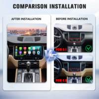 Système Android 13, autoradio 12,3 pouces pour Porsche Macan 2013-2017, CarPlay sans fil, Android Auto, navigation GPS, lecteur multimédia 1