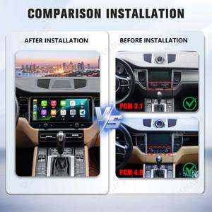 Android 13 System 12.3 Inch Car Radio For Porsche Macan 2013-2017 Auto Stereo <b>Wireless</b> Carplay GPS Navigation Multimedia Player - Product Image 2