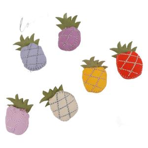 Accesorio de Clip para el Cabello y Funda para Teléfono con Diseño de Fruta de Piña y Fresa Art <span class=keywords><strong>Deco</strong></span>, Hecho a Mano con Poliéster, para Pascua - Product Image 3