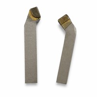 Kit d'outils de tournage en carbure carré brasé importé en gros, OEM, 3 angles (45, 75, 90), pointe 16x16mm, tige