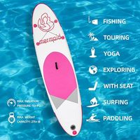 En stock YASKA 10'6'' Planche de paddle gonflable (SUP) certifiée CE, poids maximum 150 kg, accessoires complets pour les sports nautiques
