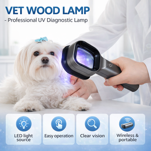 Lampada Woods di design alla moda con lente d'ingrandimento per il rilevamento di problemi cutanei degli <span class=keywords><strong>animali</strong></span> domestici, prodotti veterinari - Product Image 5