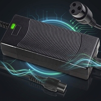 Chargeur de batterie au lithium ternaire certifié KC/CE/FCC 58,8V4A, pour réfrigérateur de voiture, purificateur d'air, ventilateur électrique