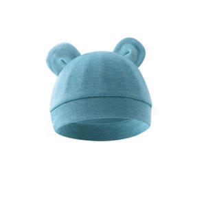 Gorro de Punto de Algodón para Niños al por Mayor, Gorro de una Sola Capa de Color Puro con Orejas de <span class=keywords><strong>Mickey</strong></span> para Bebés y Niños Pequeños - Product Image 5