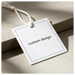 Etichette Personalizzate con Logo <span class=keywords><strong>e</strong></span> Testo Stampati su Carta Opaca/Lucida, Cartellini Resistenti per Calze <span class=keywords><strong>e</strong></span> Articoli di Moda - Product Image 1