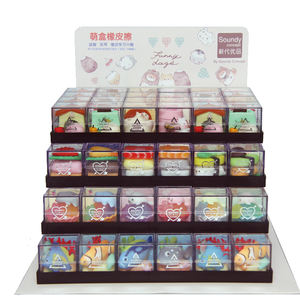 Penjualan terlaris grosir penghapus pensil 3D lucu kawai untuk anak-anak penghapus karet PVC bentuk sushi segel ikan peliharaan untuk anak-anak - Product Image 2