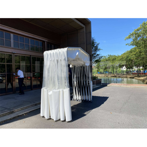 Pare-soleil de <span class=keywords><strong>garage</strong></span> pour abri de voiture de rangement en plastique rétractable pour l'extérieur personnalisé - Product Image 1