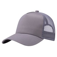 Casquette de camionneur unisexe personnalisée en polyester 100% avec logo brodé 3D sportif en 5 pièces, réglable, pour le sport, le plein air, le cyclisme