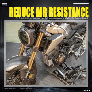 XXUN Moto Radiateur Grille Couverture Protection Refroidisseur Garde Grill pour Honda CB650R 2019 2020 <span class=keywords><strong>CB650F</strong></span> <span class=keywords><strong>2017</strong></span> 2018 2019 - Product Image 3