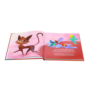 Impresión de Libros Infantiles de Tapa Dura Cosidos a Medida, Historias en Dibujos Animados, Aprendizaje Temprano del Inglés, Fabricante de Libros para Niños - Product Image 5