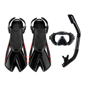 DIDEEP - Juego de Snorkel de 3 Piezas a Precio de Fábrica, Máscara de Buceo, Aletas de Snorkel, Equipo de Buceo, Natación, Viajes - Product Image 1