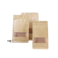Vente en gros de sacs à collation en mylar mat avec zip-lock sacs en papier d'emballage d'aliments pour animaux de compagnie et d'aliments pour chats