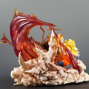 Figura de Goku Super Saiyan de Batalla Super Feroz, Edición Premium de Dragon Ball, Puño de Dragón Explosivo, Super Grande LS, Puño de Dragón Super Tres - Product Image 4