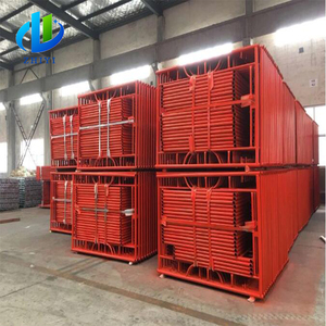 Giàn giáo xây dựng + khung + H + khung + niềng răng + Giàn Giáo + Ván khuôn + đi bộ + qua + Thang giàn giáo tự động để xây dựng - Product Image 4