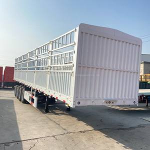 Semirremolque de Cercas Usado de Alta Calidad y Bajo Precio, de 2/3/4 Ejes, para Transporte de Carga Pesada - Product Image 3