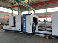 Machine à plier et à coller les dossiers entièrement automatique pour boîte en carton Machine à coller les cartons Machine à plier et à coller les dossiers en carton