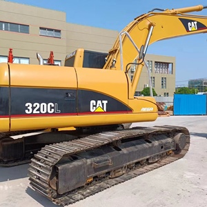 For 320CL Track Excavator 20 Ton Yellow Hydraulic PLC <b>Controlled</b> Cummins Engine Digging Machine with Pump Gearbox Bearing - Product Image 3