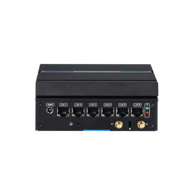 Firewall Appliance | Fanless Mini PC N100 (4C/4T) with 6x2.5G LAN, DDR5 8GB & 128GB SSD | Industrial Network Security Router