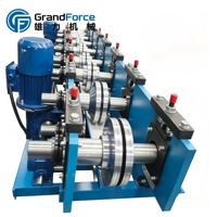 Machine de formage à froid de poutres en C automatique à grande vitesse GrandForce, commande PLC, moteur de coupe hydraulique, certifiée CE, structure en acier
