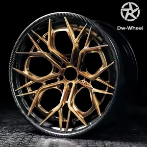 Cerchi in Lega Forgiata DW a 2 Pezzi, Finitura Oro, Multirazza 18-24 Pollici, Design Concavo per <span class=keywords><strong>BMW</strong></span> X3M X5 <span class=keywords><strong>X7</strong></span> Serie 5/7 E92 - Product Image 2