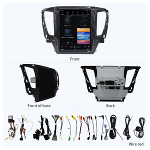 12.1 ''4 + 64GB Android 13 đơn vị đứng đầu xe đa phương tiện Máy nghe nhạc đài phát thanh cho Mitsubishi Pajero Sport L200 Bảng điều khiển màn hình - Product Image 5