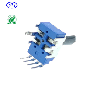 Usine 11mm A10k 10k 10kb 20K 50K 100K 4 broches montage vertical linéaire mono potentiomètre rotatif 10k pour audio - Product Image 6