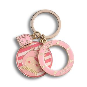 High Quality Hard Enamel Metal Keychain Fashion Cartoon <b>Key</b> <b>Chain</b> - Product Image 1