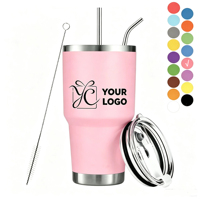 Vente en gros, promotion exceptionnelle : Gobelet isotherme en acier inoxydable de qualité supérieure de 30 oz avec logo personnalisé, faible MOQ, pour cadeaux d'entreprise en gros