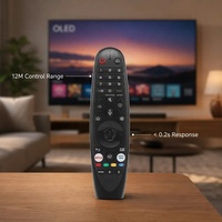 Télécommande universelle vocale RCU OEM ODM d'usine AN-MR20GA-ASIA pour téléviseur LED intelligent 4K, prise en charge de la personnalisation AKB75855501