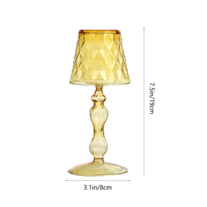 Candelabro de Estilo Europeo, Lámpara de Mesa de Lujo, Candelabro de Vidrio para Decoración del Hogar - Product Image 2