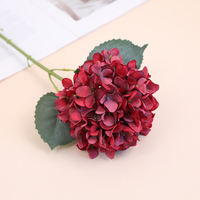 Bunga Hydrangea Buatan Tangan Gaya Eropa dari Sutra - Tahan Lama 3-5 Tahun, Sentuhan Alami untuk Dekorasi Rumah dan Pernikahan