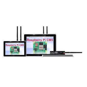 PC industriel basé sur Raspberry Pi CM5 de Makerfabs, écran tactile capacitif multipoint HMI 7"/10", Broadcom BCM2712 D158 - Product Image 1